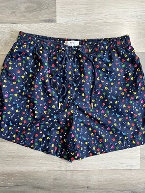Zara Floral Swim Trunks Size Medium